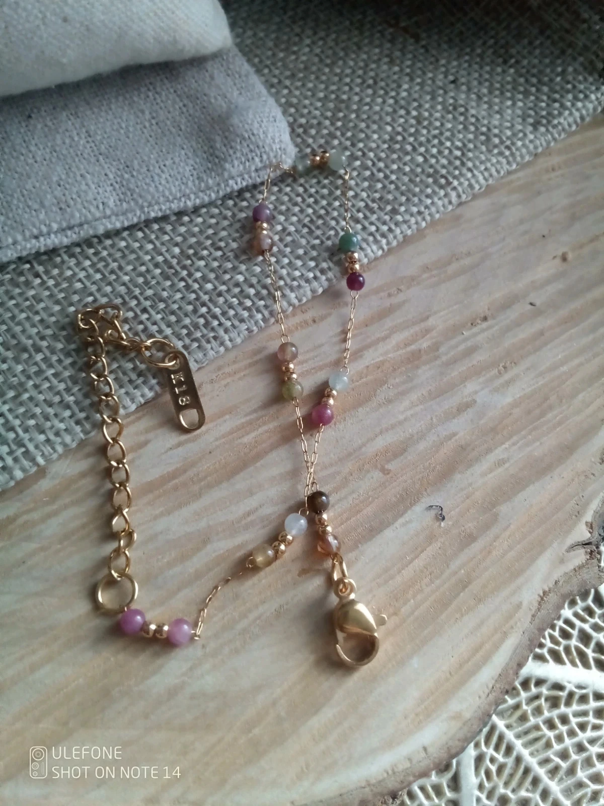 Bracelet pierres de tourmaline – photo 2